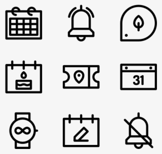 Calendar And Date - Social Media Logo Drawings