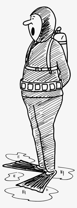 This Free Icons Png Design Of Diver 3