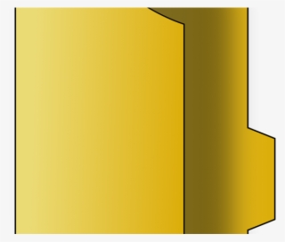 Yellow Clipart File Folder - Colorfulness