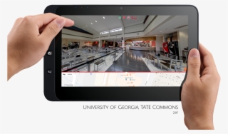 Interactive 360web Is The Next Evolution Of Content - Hand Holding Ipad Png