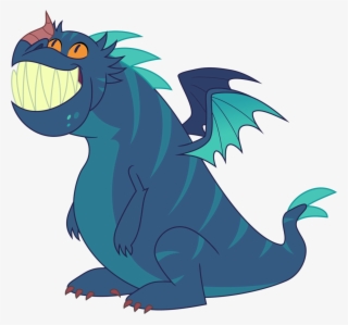 Blue Dragon Clipart Transparent Background - Cartoon