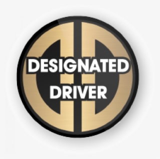 Posh Designated Driver Button - Circle