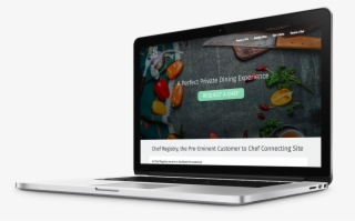 Chef Site Mockup - Netbook