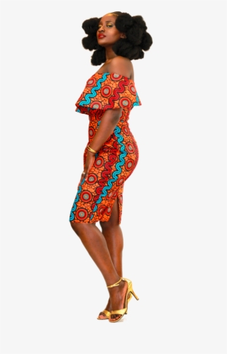 Onie Off-shoulder Dress - Fashion Model