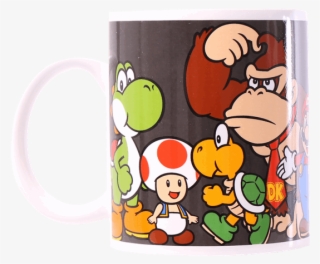 Mario Characters Montage Mug - Cartoon