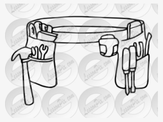 Tool Belt Cliparts - Clip Art