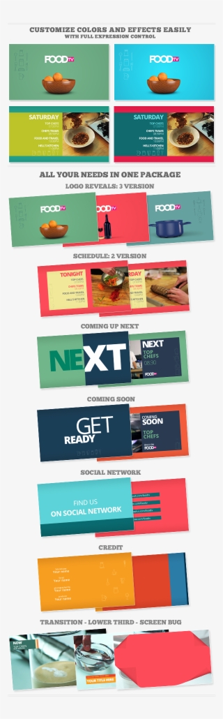 Food Tv Broadcast Package - Publication