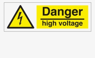 Free Png Download Danger Electric Shock Risk Sign Png - Png High Voltage Sign