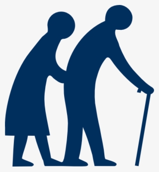 How To Set Use Elderly Silhouette Svg Vector