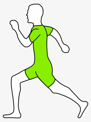 Jogging Pictures - Run Coloring Page