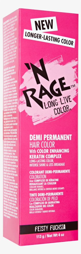 'n Rage Demi Permanent Hair Color - N Rage Hair Dye