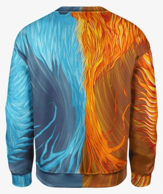 Fire & Ice Phoenix Sweater - Sweatshirt