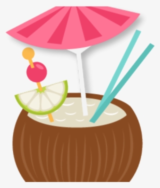 Tropical Clipart Coconut Drink - Coconut Drink Clipart