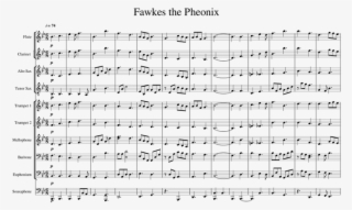 Fawkes The Pheonix Band - Sheet Music