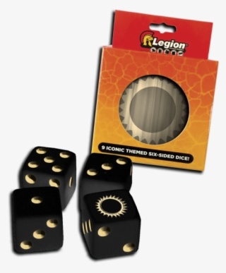 D6 Dice Tin - Legion D6 Dice Tin Iconic Sun