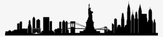 New York City Png Skyline New York City - New York City Skyline Silhouette Transparent