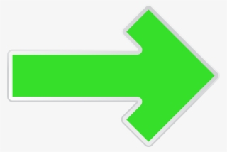 Arrow Green Right Transparent Png Clip Art Image - Long Green Right Arrow