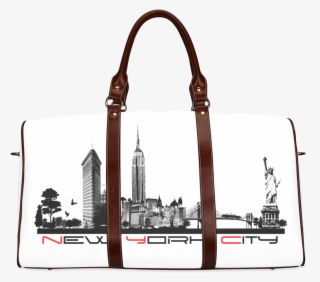 New York City Skyline 6 Waterproof Travel Bag/large - Bags Travel Girls