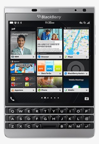 Blackberry Mobile Png Free Download - Passport Blackberry