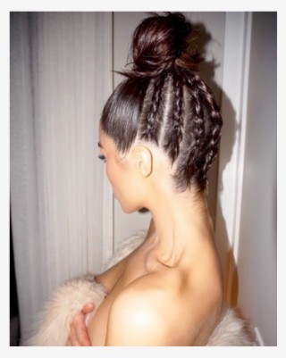 10 Times Celebrity Hairstylist Justine Marjan Gave - Chignon Avec Tresse Coller