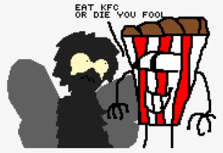 Evil Kfc Bucket - Illustration
