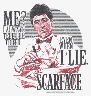 Scarface Truth Men's Crewneck Sweatshirt - Poster