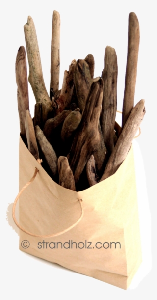 Driftwood In A Bag View1 - Paper Bag