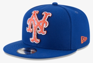 New Era 9fifty New York Mets Pieced Team Strapback - Black Mesh Dodgers New Era Hat