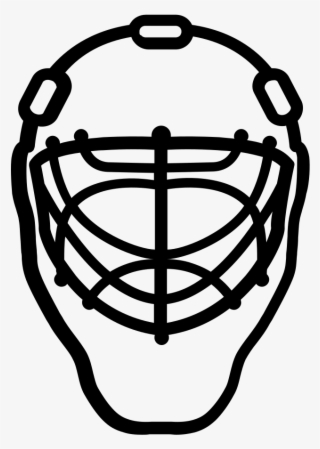 Hockey Mask - Goalie Mask Clip Art Transparent