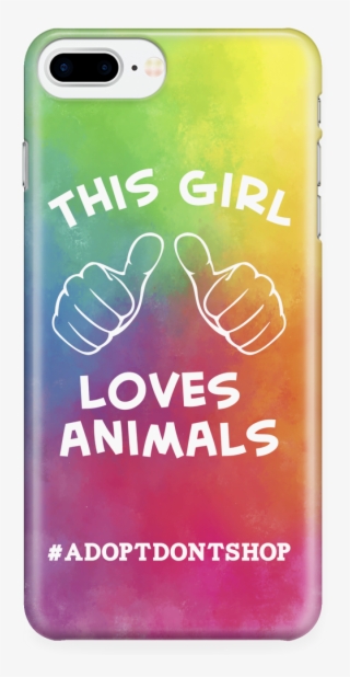 Iphone 7/7s Plus For The Love Of Animals Phone Case - Mobile Phone Case