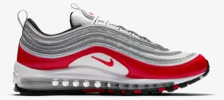 Nike Air Max 97 Shoes - Air Max 97 Pure Platinum University Red