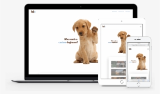 The “portfolio” Page Shows A Collage Of Custom Creations - Labrador Retriever