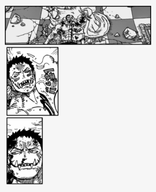 Katakuri Is Actually Sheepish Look At Him, When He's - Brulee Charlotte