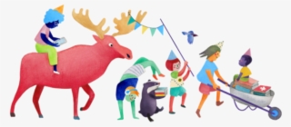 Canadian Jenga @ Stittsville - Canadian Summer Illustration