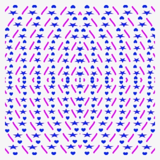 Blue Purple Star Heart Dress Top Fabric Fabric - Duschdraperi