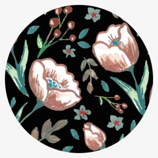 Early Spring Pattern Circle Largest