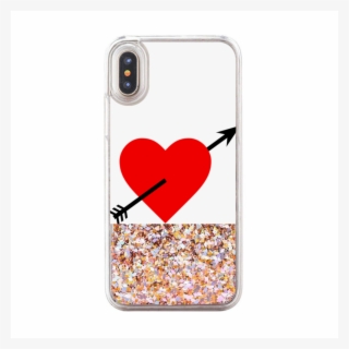 Cupid's Arrow Iphone X Gold Glitter Case - Iphone Xr Maske Louis Vuitton Case