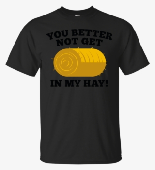 You Better Not Get In My Hay Hay Bale T Shirt & Hoodie - Active Shirt
