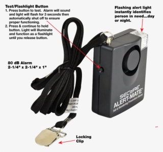 Secure® Alert-mate® Pull String Fall Monitor - Safety