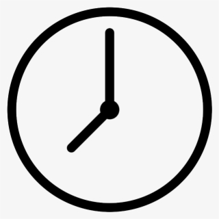 Clock Free To Use, High Resolution - Simple Clock Icon Transparent Background