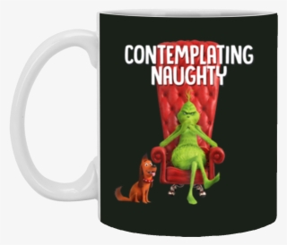Seuss The Grinch Contemplating Naughty 11 Oz Mug - The Grinch