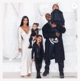 Kim Kardashian Et Kanye West Avec Leurs Enfants - January 2019 Kim Kardashian