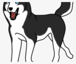 Jpg Stock Cliparts Puppy X Carwad Net - Husky Cute Black And White Clipart