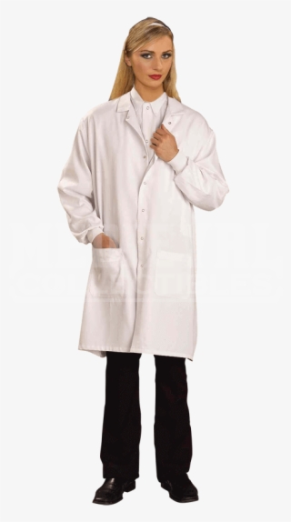 White Scientist's Lab Coat - Scientist In Lab Coat