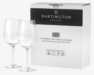 Dartington Crystal Pair Of Red Wine Glasses - Wine Glass