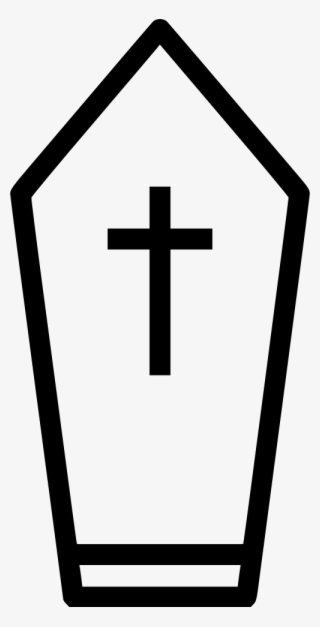 Coffin Cross Grave Svg Png Icon Free - Cross