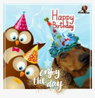 Check Out The Sticker I Made With - Happy Birthday Beth Owls