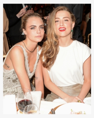 La Modelo Y La Actriz Mantendrían Un Romance - Cara Delevingne And Amber Heard