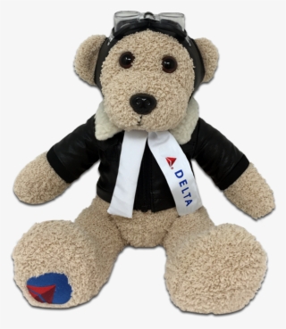 Delta Air Lines Teddy Bear, Widget - Stuffed Toy