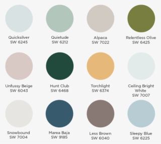 Sherwin-williams Paint Palette - Circle